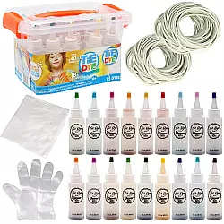 Художественный DIY набор для окрашивания ткани (18 цветов) от JOYIN