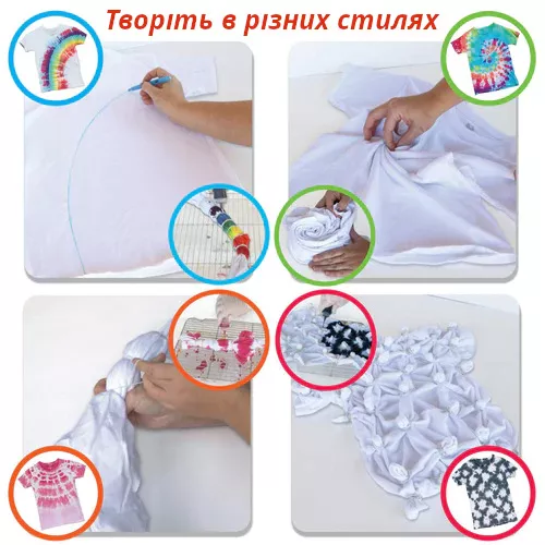 Художественный DIY набор для окрашивания ткани (18 цветов) от JOYIN Художественный DIY набор для окрашивания ткани (18 цветов) от JOYIN