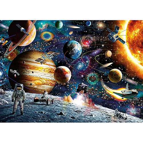 Набор пазлов 2-в-1 Космос (1000 элементов) от Joyin Набор пазлов 2-в-1 Космос (1000 элементов) от Joyin