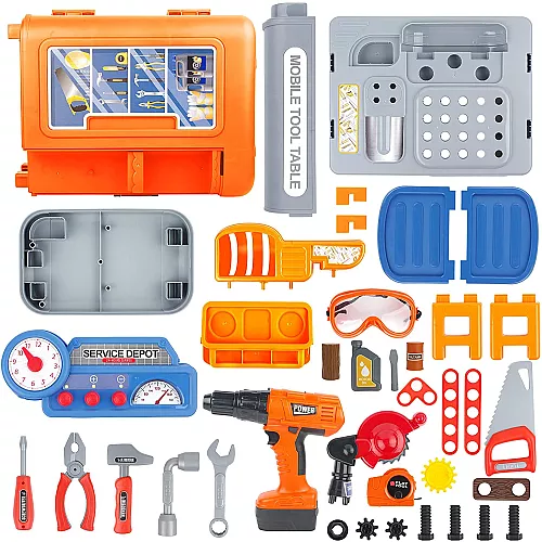 Розвиваючий набір Будівельні інструменти в валізі від JOYIN