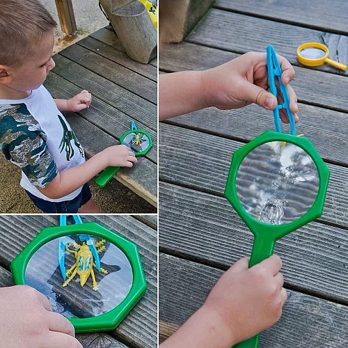 Развивающий STEM набор для изучения насекомых (20 предметов) от Kidz Xplore Развивающий STEM набор для изучения насекомых (20 предметов) от Kidz Xplore