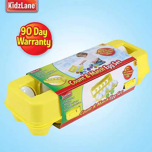 Набір для рахунку і сортування Лоток з яйцями (12 шт) від Kidzlane Набір для рахунку і сортування Лоток з яйцями (12 шт) від Kidzlane