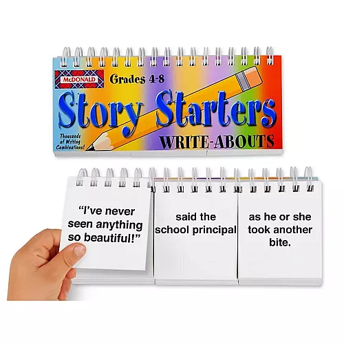 Навчальний фліп блокнот Пишемо розповіді Рівень 4-8 від Lakeshore