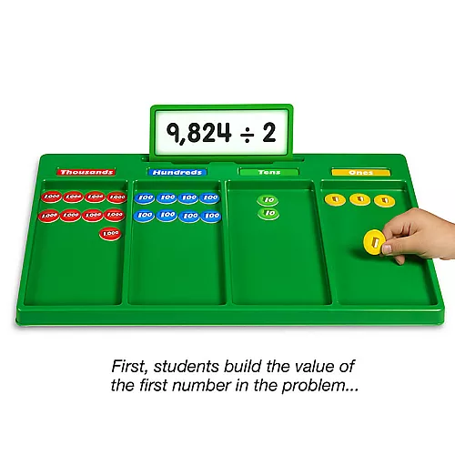 Математичний набір для Ділення (125 шт) від Lakeshore