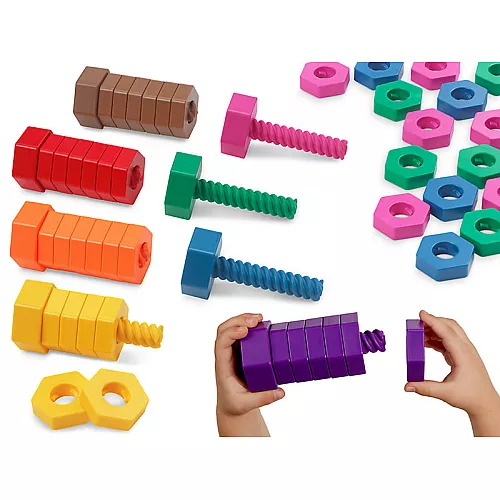 Развивающий набор для сортировки Болты и гайки (56 шт) от Lakeshore