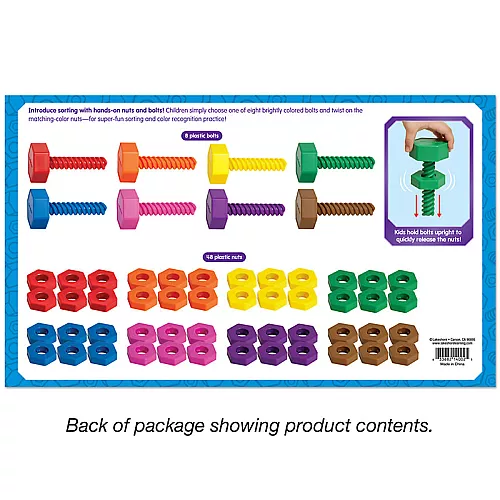Развивающий набор для сортировки Болты и гайки (56 шт) от Lakeshore