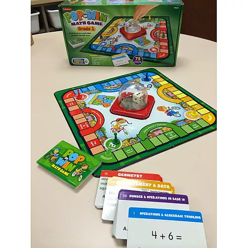Настольная игра Математика с кубиком (уровень 1) от Lakeshore Настольная игра Математика с кубиком (уровень 1) от Lakeshore
