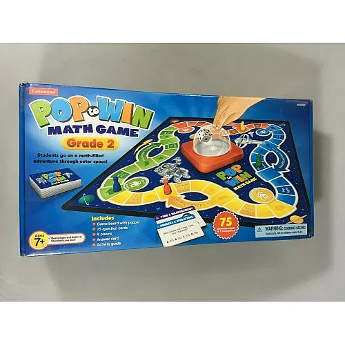 Настольная игра Математика с кубиком (уровень 2) от Lakeshore Настольная игра Математика с кубиком (уровень 2) от Lakeshore