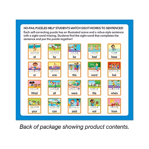 Навчальний набір пазлів Склади речення, рівень 2 (20 шт) від Lakeshore