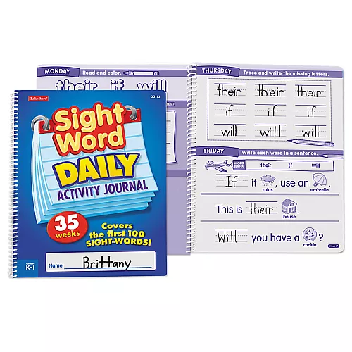 Навчальна зошит для записів Вчимо слова від Lakeshore