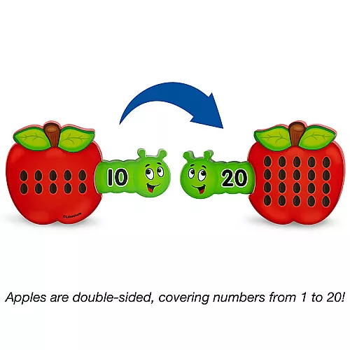 Набор для счета Яблоки и червячки (10 шт) от Lakeshore