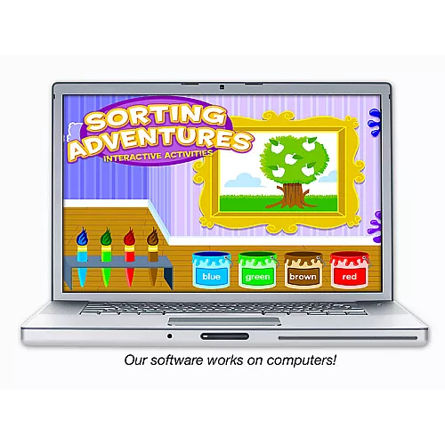Сортировочная интерактивная игра на CD дисках от Lakeshore Сортировочная интерактивная игра на CD дисках от Lakeshore