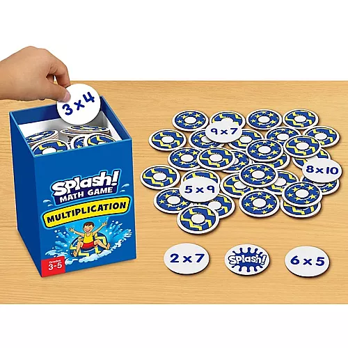 Настольная игра Splash! Умножение (108 карт) от Lakeshore Настольная игра Splash! Умножение (108 карт) от Lakeshore