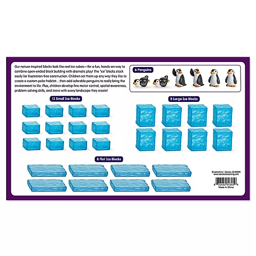 Розвиваючий будівельний набір Грайливі пінгвіни (34 елементи) від Lakeshore