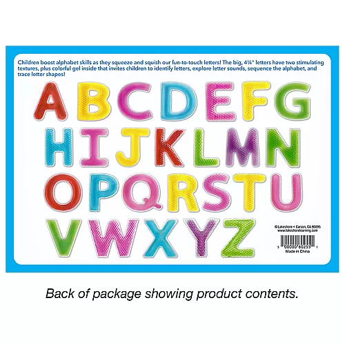 Тактильный набор Сенсорные буквы (26 шт) от Lakeshore