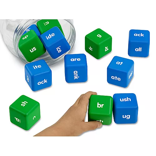 Навчальний набір кубики Складаємо слова (12 шт) від Lakeshore