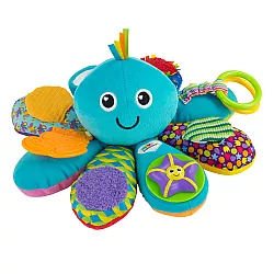 Развивающая мягкая игрушка Осьминог с прорезывателем от Lamaze