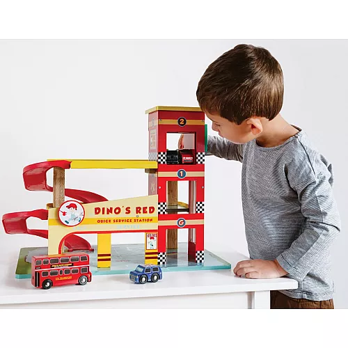 Развивающий набор гараж Дино от Le Toy Van Развивающий набор гараж Дино от Le Toy Van