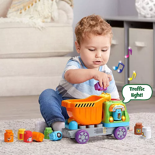 Развивающий набор конструктор Самосвал LeapBuilders от LeapFrog Развивающий набор конструктор Самосвал LeapBuilders от LeapFrog