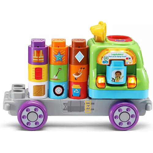 Развивающий набор конструктор Самосвал LeapBuilders от LeapFrog Развивающий набор конструктор Самосвал LeapBuilders от LeapFrog