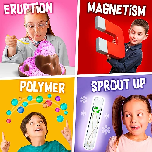 Научный набор STEM опыты BOOM (65+ экспериментов) от Learn & Climb Научный набор STEM опыты BOOM (65+ экспериментов) от Learn & Climb