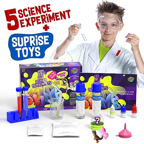 Научный набор STEM Слаймы (5+ экспериментов) от Learn & Climb Научный набор STEM Слаймы (5+ экспериментов) от Learn & Climb