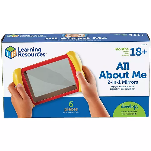 Розвиваючий набір безпечні Дзеркала 2-в-1 (6 шт) від Learning Resources