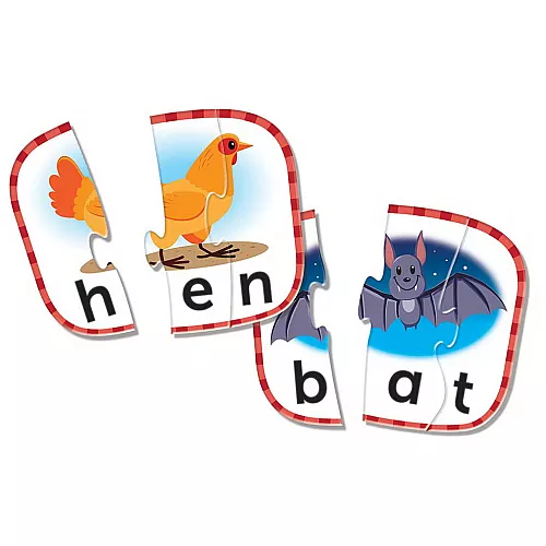Развивающий набор пазл Слова из 3х букв (20 карт) от Learning Resources