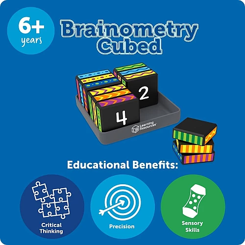 Розвиваюча 3D головоломка Куб від Learning Resources Розвиваюча 3D головоломка Куб від Learning Resources