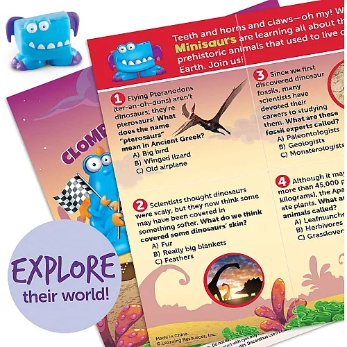 Научный STEM набор Лаборатория серия 1 (6 монстриков) от Learning Resources Научный STEM набор Лаборатория серия 1 (6 монстриков) от Learning Resources