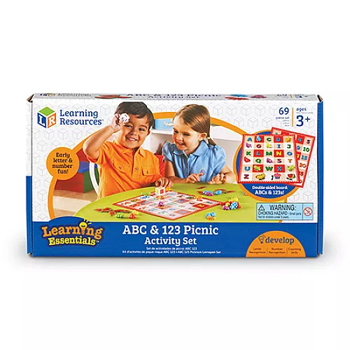 Обучающий набор Алфавит и цифры (68 шт) от Learning Resources