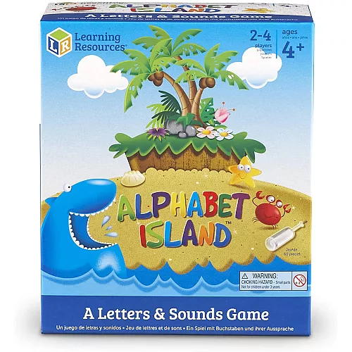 Настільна гра Острів алфавіт (для 2-4 гравців) від Learning Resources Настільна гра Острів алфавіт (для 2-4 гравців) від Learning Resources
