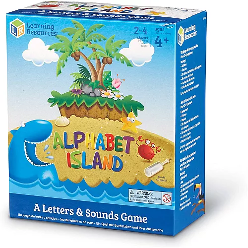Настільна гра Острів алфавіт (для 2-4 гравців) від Learning Resources Настільна гра Острів алфавіт (для 2-4 гравців) від Learning Resources