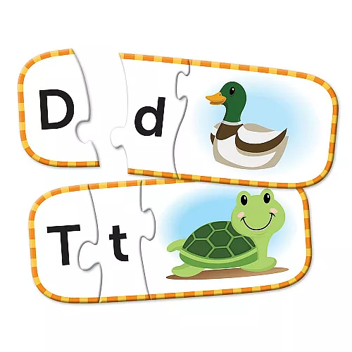 Розвиваючий набір Алфавіт пазл (26 карт) від Learning Resources