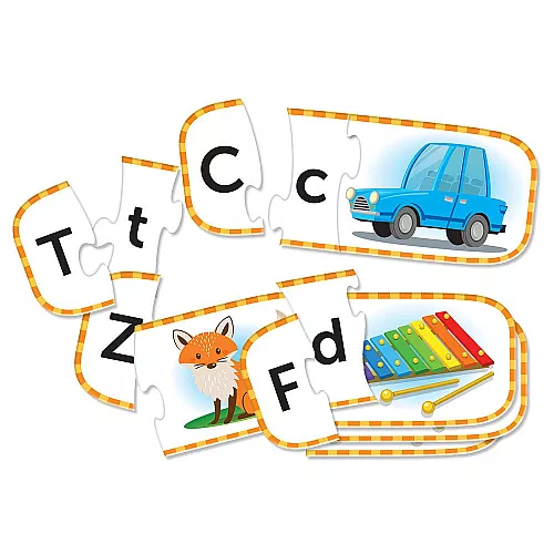 Розвиваючий набір Алфавіт пазл (26 карт) від Learning Resources