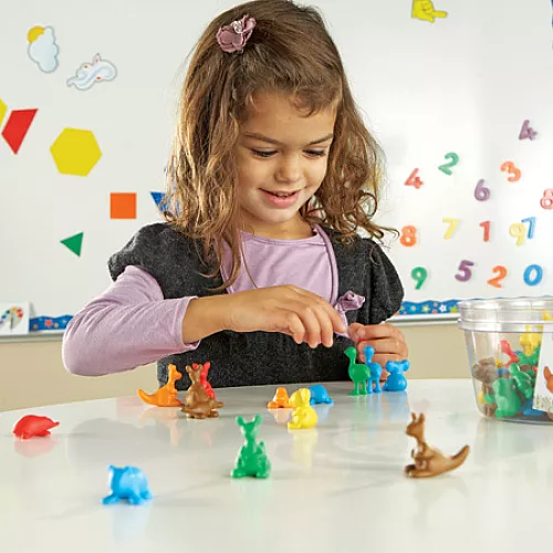 Набор для счета и сортировки Австралийские животные (72 шт) от Learning Resources Набор для счета и сортировки Австралийские животные (72 шт) от Learning Resources