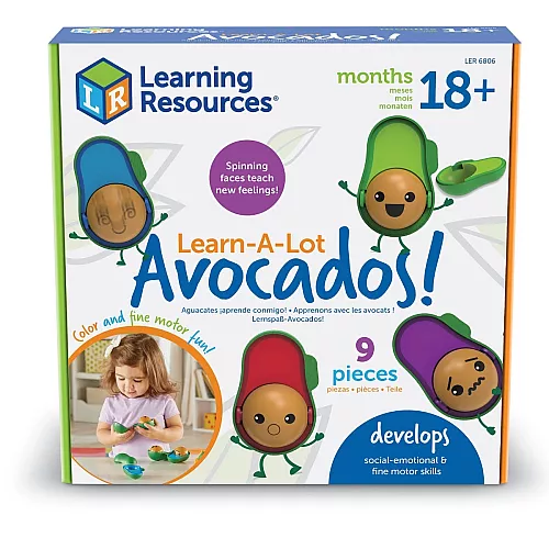 Развивающий набор Авокадо эмоции от Learning Resources Развивающий набор Авокадо эмоции от Learning Resources
