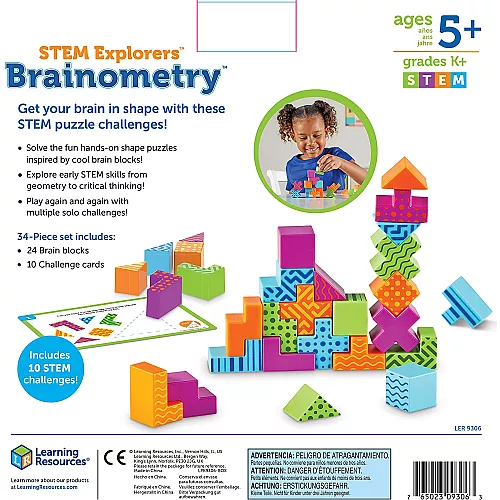 Развивающий STEM набор Математический тетрис (34 детали) от Learning Resources