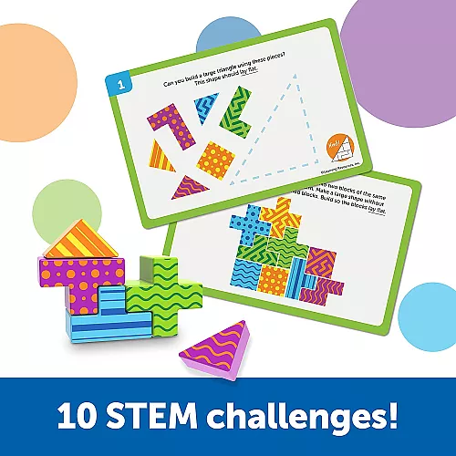 Развивающий STEM набор Математический тетрис (34 детали) от Learning Resources