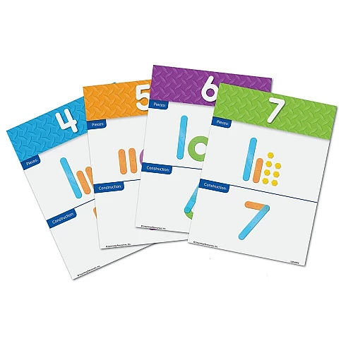 Навчальний набір Будуємо цифри (55 шт) від Learning Resources