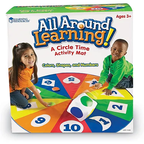 Развивающий игровой коврик Круг с цифрами от Learning Resources Развивающий игровой коврик Круг с цифрами от Learning Resources