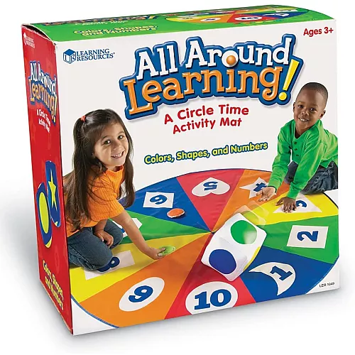 Развивающий игровой коврик Круг с цифрами от Learning Resources Развивающий игровой коврик Круг с цифрами от Learning Resources