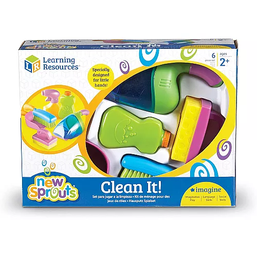 Розвиваючий набір Прибирання (6 предметів) від Learning Resources