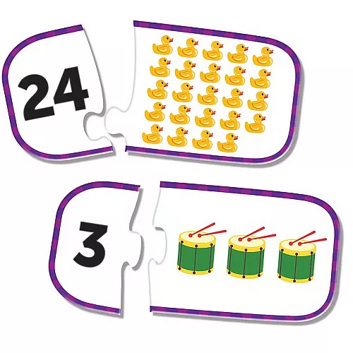 Развивающий набор пазл Числа 1-25 (25 карт) от Learning Resources Развивающий набор пазл Числа 1-25 (25 карт) от Learning Resources