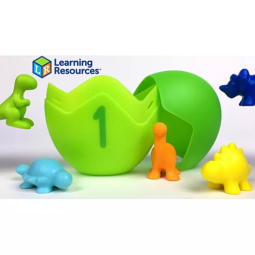 Счетный набор "Яйца с динозаврами" от Learning Resources Счетный набор "Яйца с динозаврами" от Learning Resources