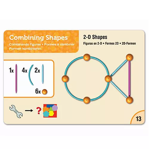 Набір Геометричні фігури (129 елементів) від Learning Resources Набір Геометричні фігури (129 елементів) від Learning Resources