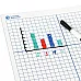Двухсторонние сухие стирающиеся коврики с координатами XY (10 шт) от Learning Resources