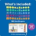 Обучающий набор Геометрические фигуры (51 предмет) от Learning Resources