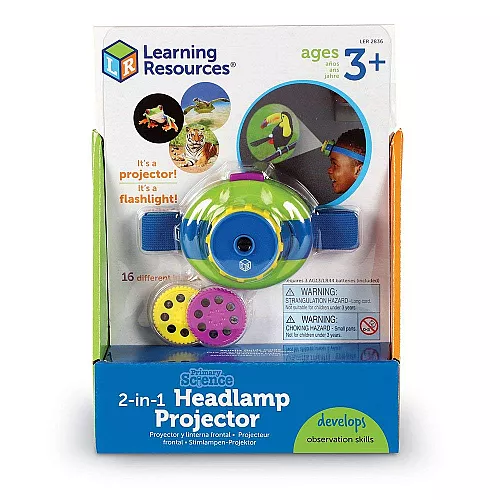 Обучающий мини проектор Primary 2 в 1 от Learning Resources Обучающий мини проектор Primary 2 в 1 от Learning Resources