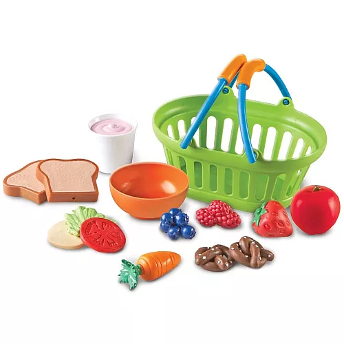 Развивающий набор Корзина с продуктами (15 предметов) от Learning Resources Развивающий набор Корзина с продуктами (15 предметов) от Learning Resources